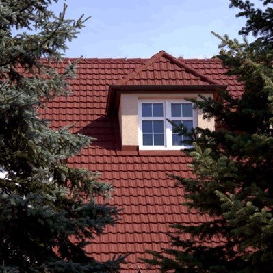 Черепица композитная Metrotile Metroclassic красная