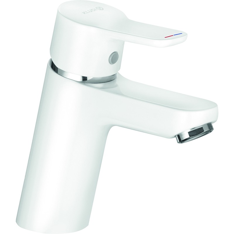 Смеситель для раковины Kludi Pure&Easy белый/хром 370289165 
