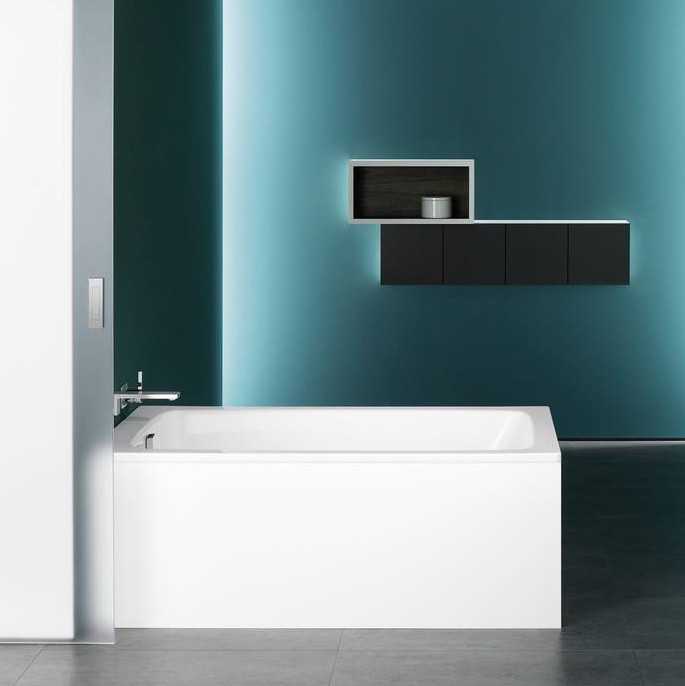 Ванна стальная Kaldewei Cayono 750 170x75 см белая с покрытием Anti-Slip и Easy-Clean