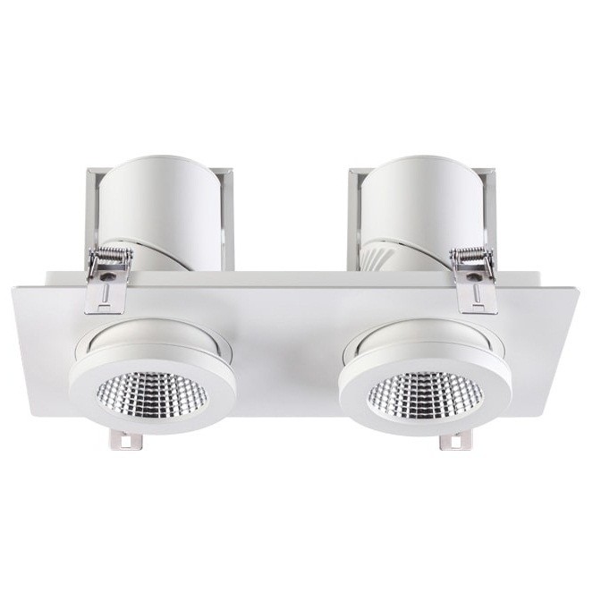 Светильник встраиваемый светодиодный Novotech Prometa 357874 NT18 098 белый 2х25W 220-240V