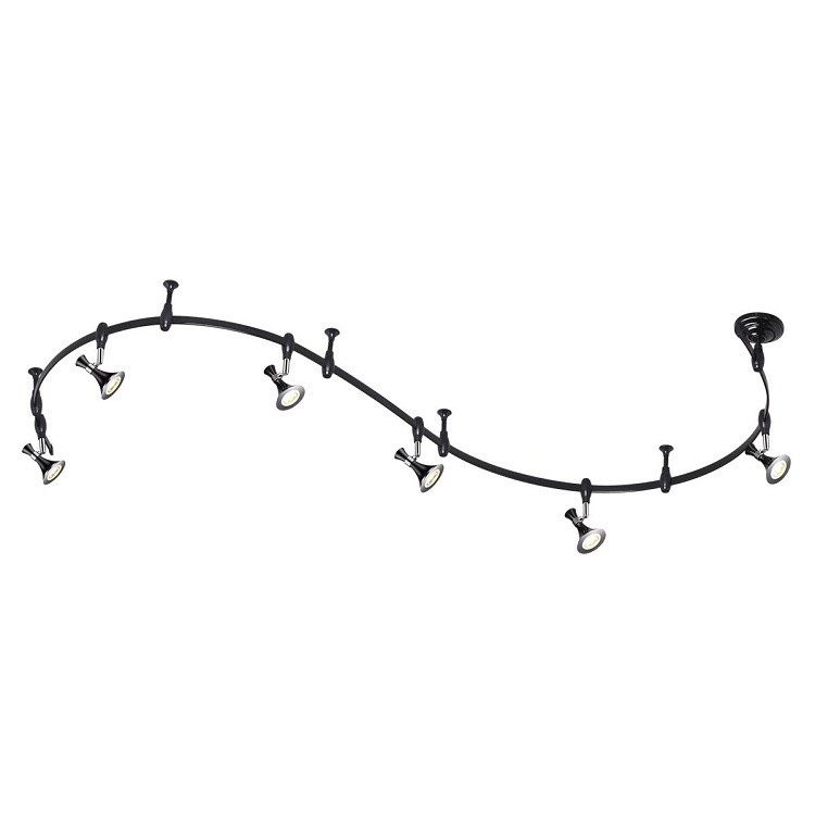 Светильник трековый светодиодный с гибкой шиной Odeon Light Gonzago 3805/42TL черный 42W 3000К