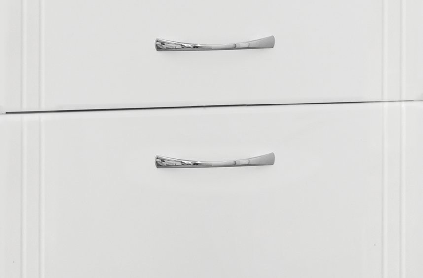Комод Style Line Эко Стандарт ТН 600 с бельевой корзиной белый