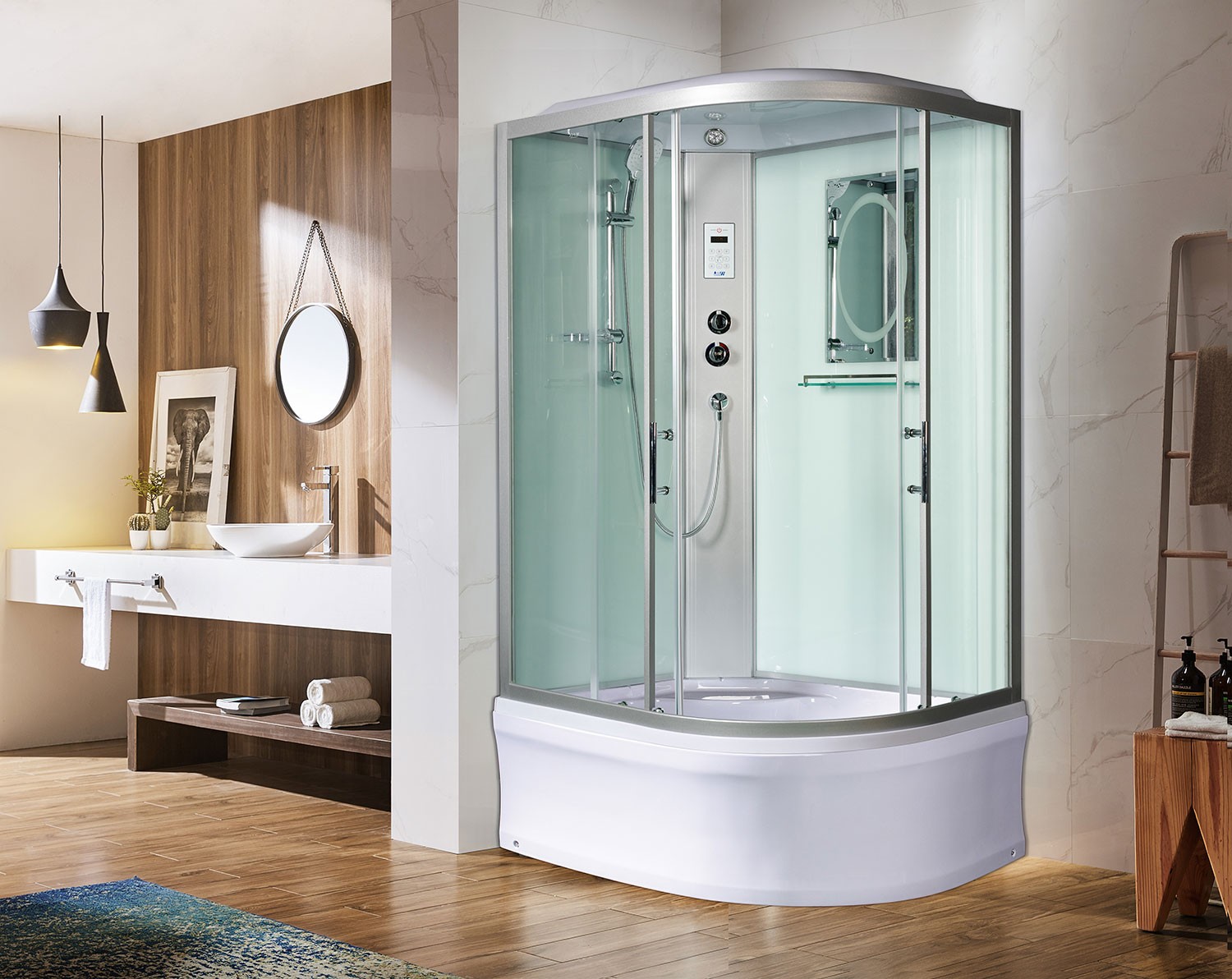 Душевая кабина Weltwasser Halle 1203 R 1200х900х2170 мм