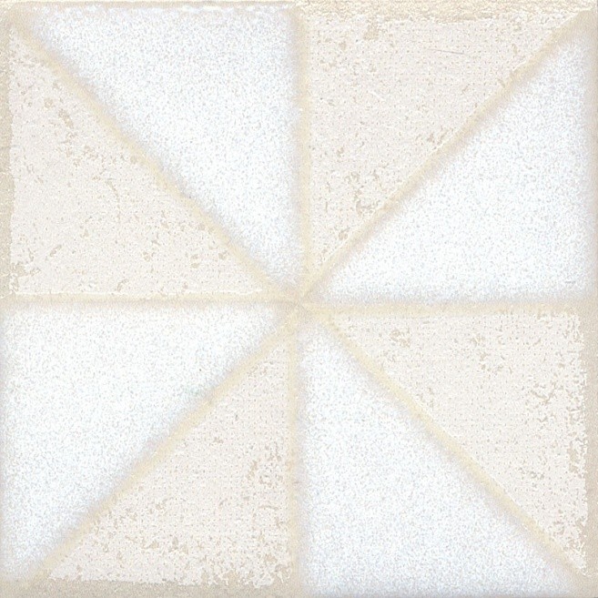Вставка керамическая Kerama Marazzi SSTG/B407/1266 Амальфи орнамент белая 99х99 мм