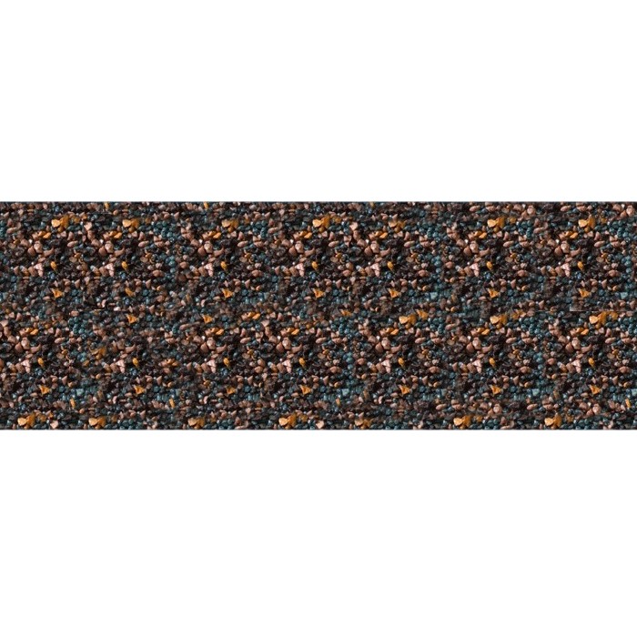 Планка торцевая Metrotile Кофейно-серая левая
