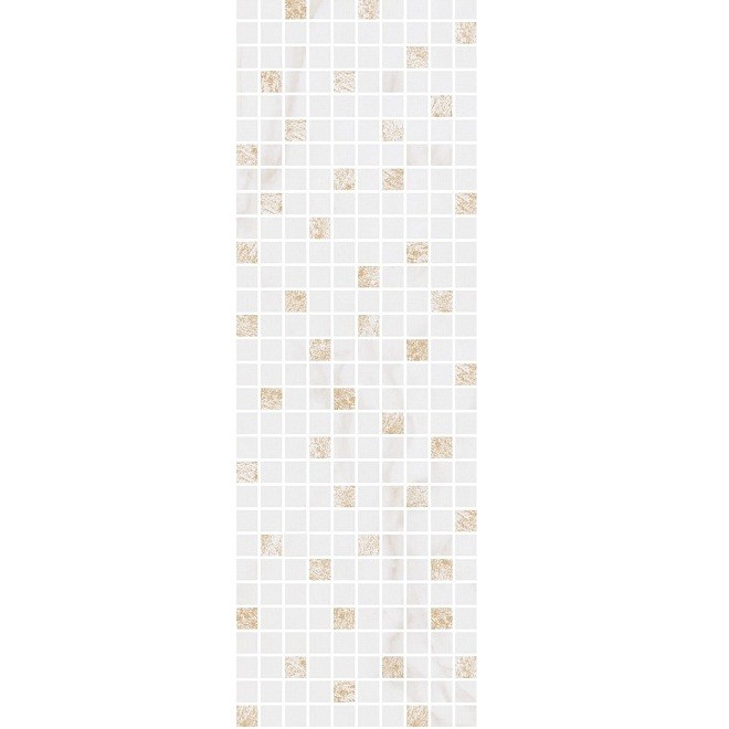 Плитка керамическая Kerama Marazzi MM12112 Астория мозаичная белая 750х250 мм