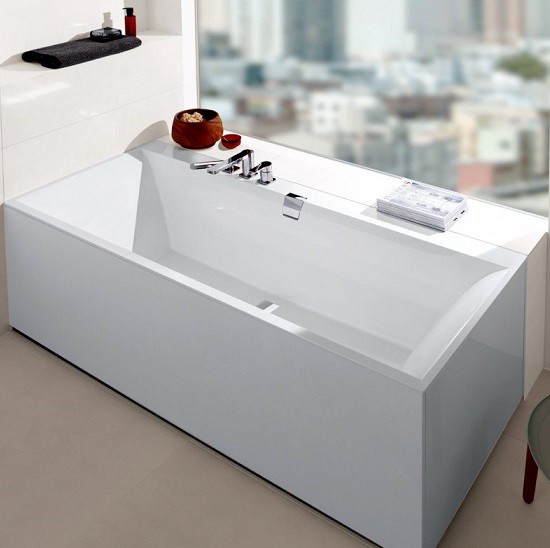Ванна квариловая Villeroy & Boch Squaro Edge 12 UBQ190SQE2DV-01 190х90 см