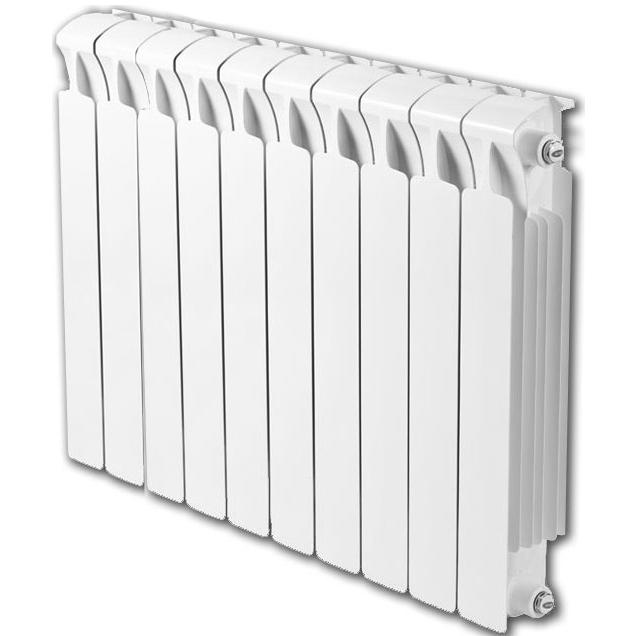 Радиатор биметаллический Rifar Monolit Ventil 500 10 секций нижнее правое подключение