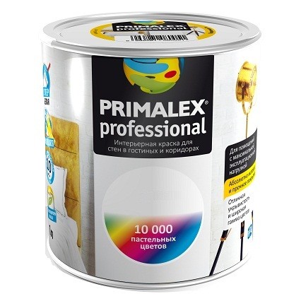 Краска интерьерная Primalex Professional база прозрачная 1 л