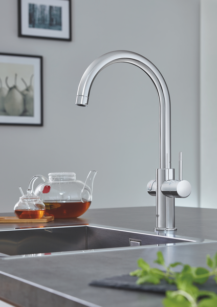 Смеситель для кухни Grohe Red Duo New 30079DC1 с водонагревателем