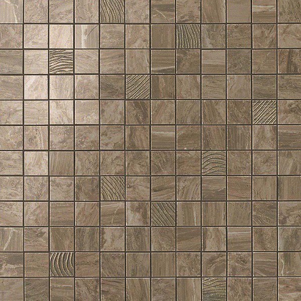Мозаика керамическая Atlas Concorde Supernova Marble Woodstone Taupe