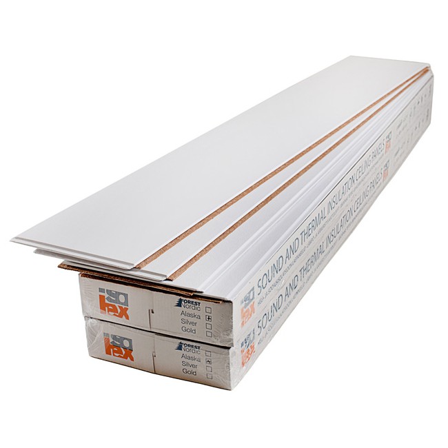 Потолочная панель ДВП Isotex Gold 1800х300 мм