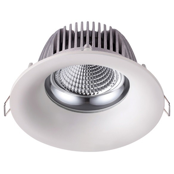 Светильник встраиваемый светодиодный Novotech Glok 358025 белый 20W 220V