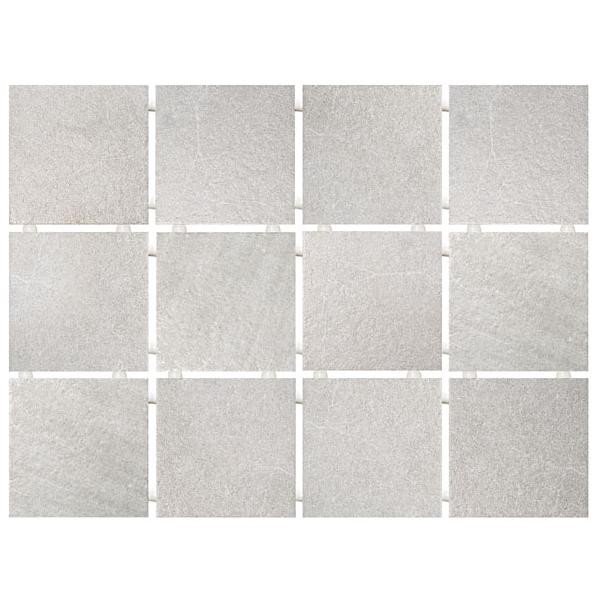 Плитка керамическая Kerama Marazzi 1220Т Караоке серая полотно 400х300 мм