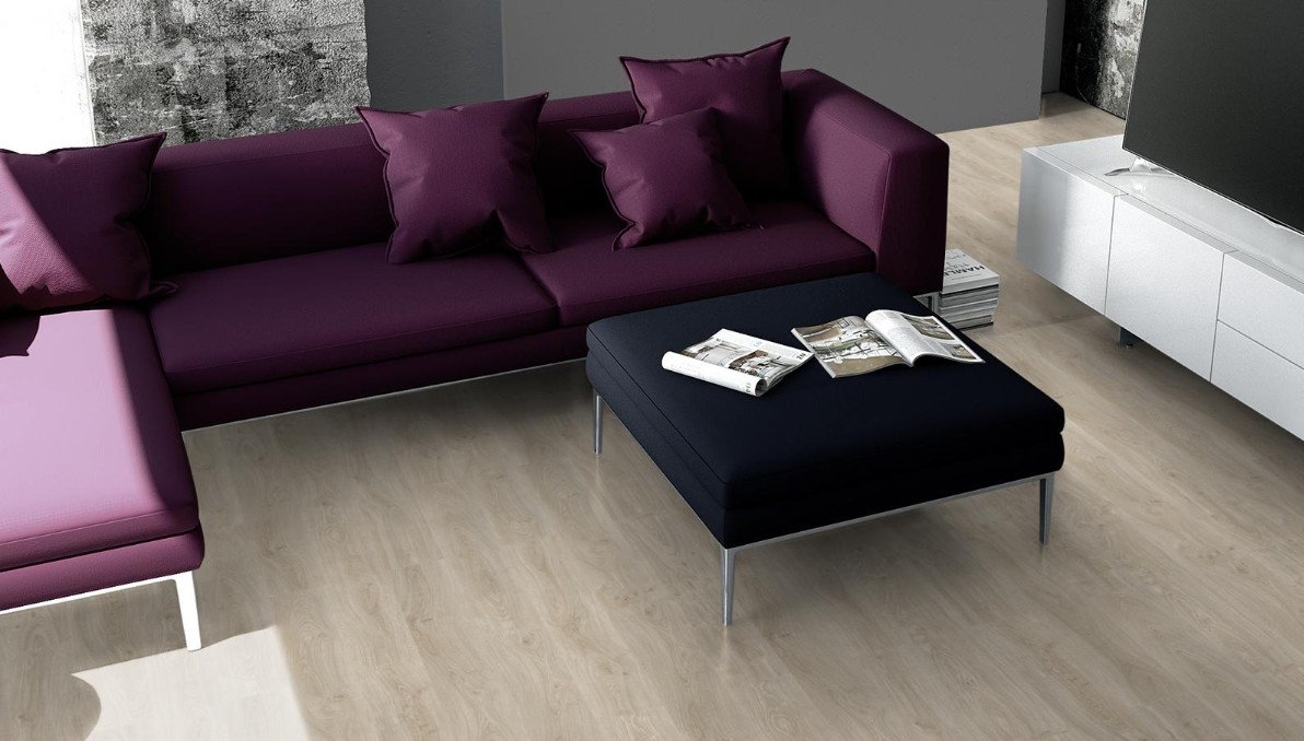 Плитка напольная виниловая Classen Green Vinyl Base 48319 Дуб Выбеленный 1290x173x3,8 мм