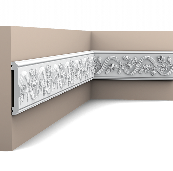 Молдинг полиуретановый Orac Decor Luxxus P7010F 2000х105х20 мм