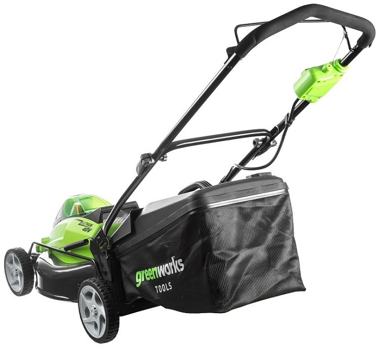 Газонокосилка аккумуляторная Greenworks G40LM45K4