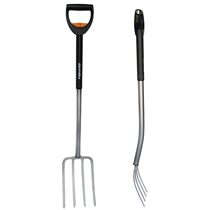 Вилы садовые Fiskars 133320 телескопические