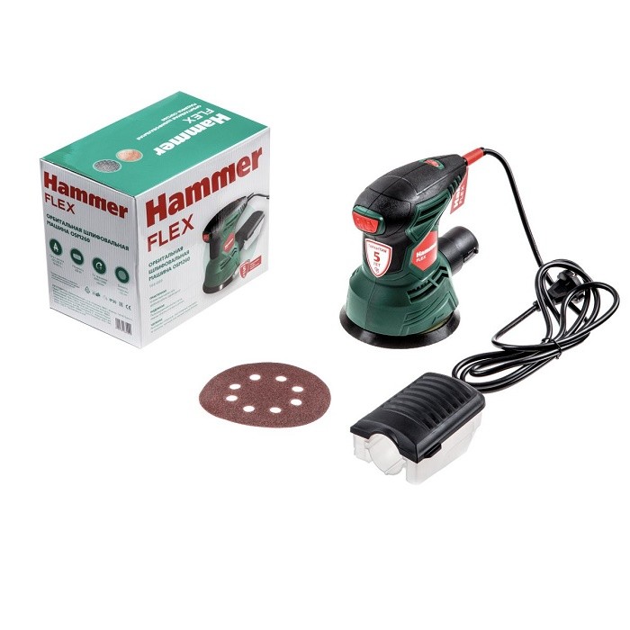 Шлифовальная машина орбитальная Hammer Flex OSM260