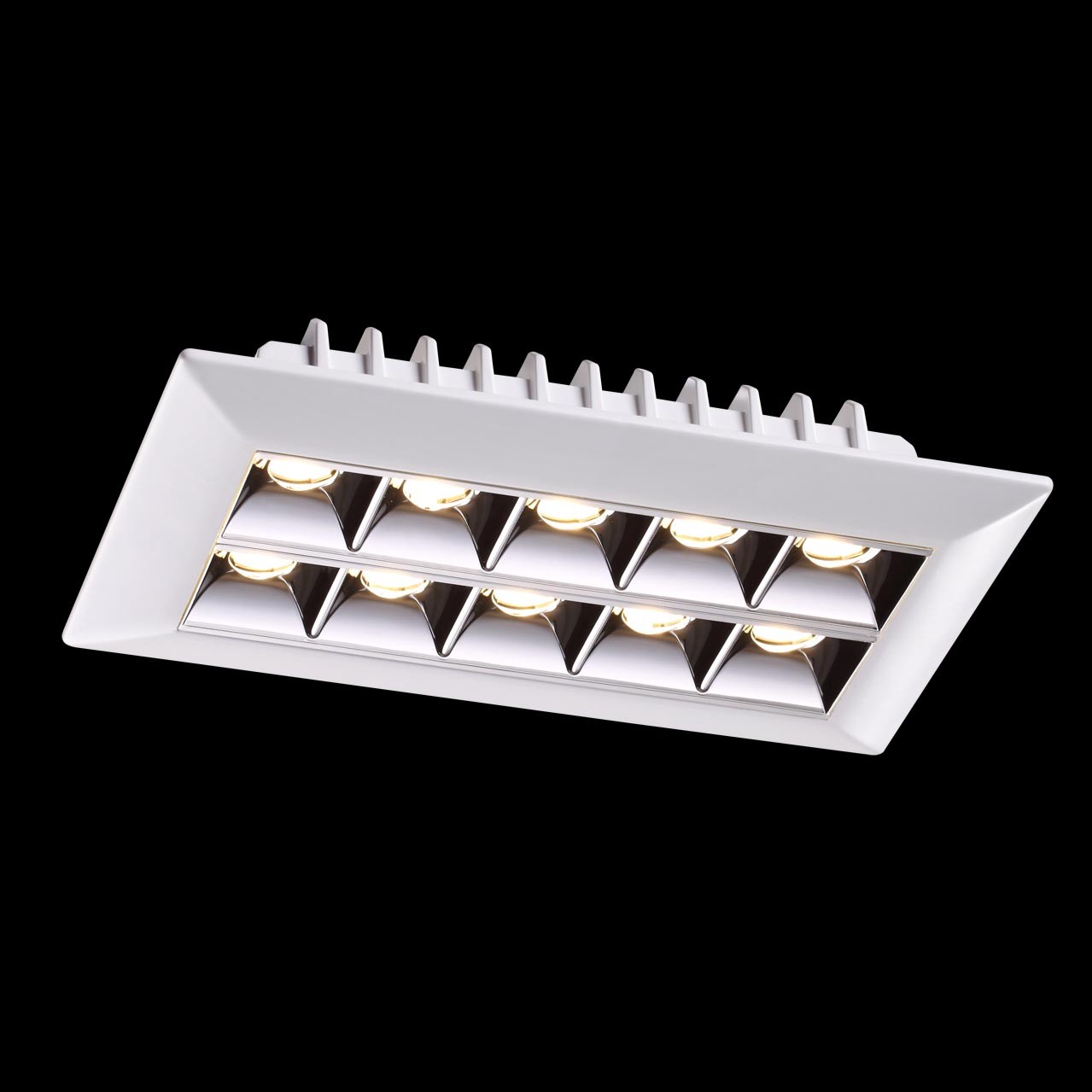 Светильник встраиваемый светодиодный Novotech Antey 357835 белый/хром 3000К 25W 110-265V