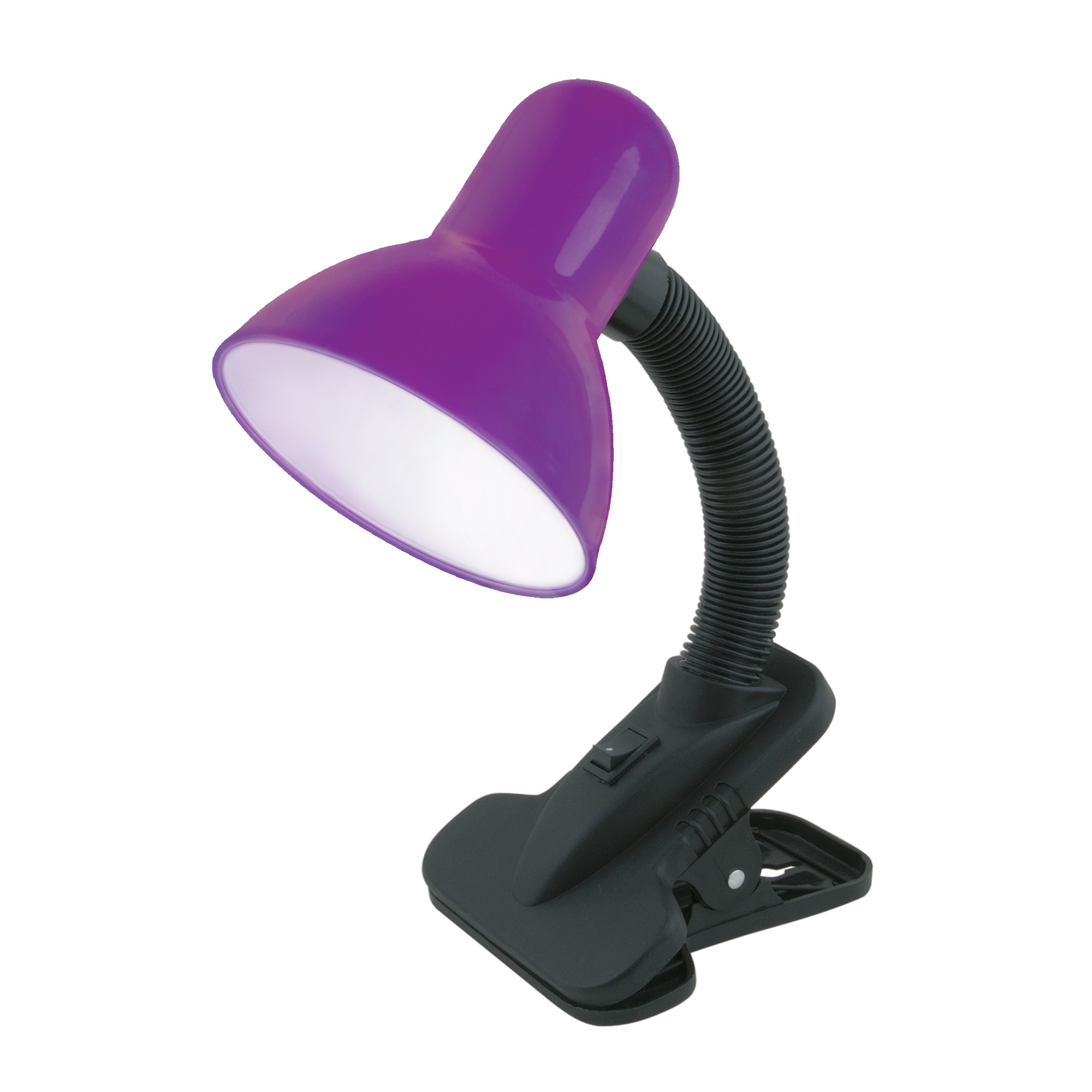Настольная лампа Uniel Universal TLI-222 фиолетовая E27 60W 220V