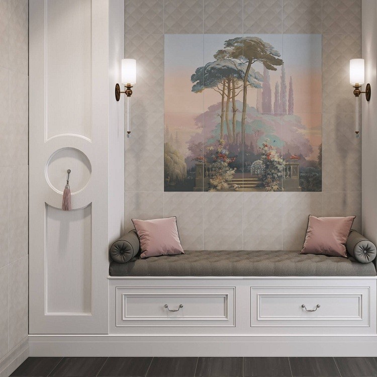 Плитка керамическая Kerama Marazzi 11132R Марсо структура обрезная белая 600х300 мм