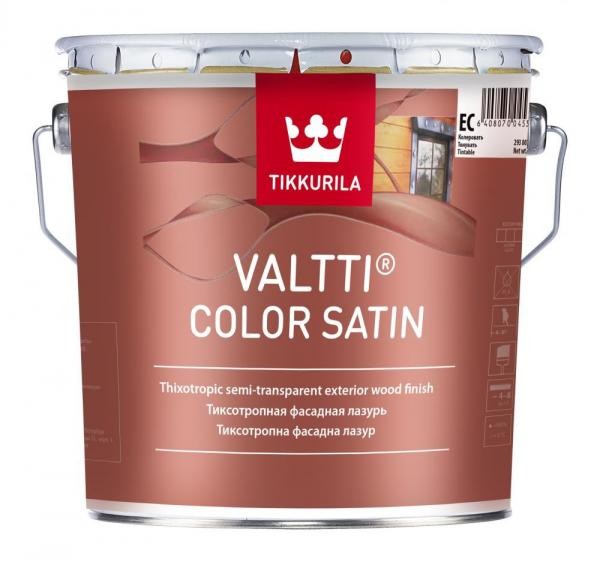 Антисептик Tikkurila Valtti Color Satin EС 2,7 л