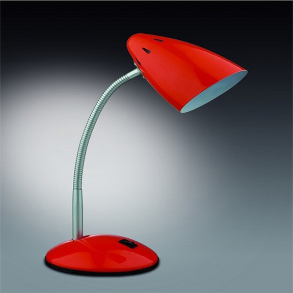 Настольная лампа Odeon Light Gap 2101/1T оранжевая E27 60W 220V