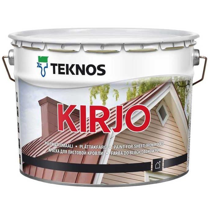 Краска Teknos Kirjo РМ3 9 л