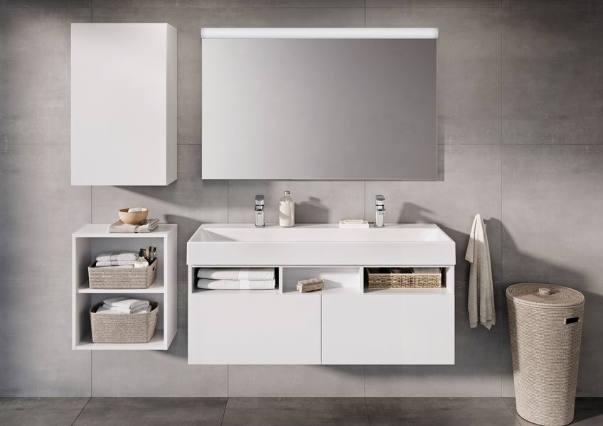 Тумба под раковину Ravak SD Natural 1200 X000001053 глянцевая белая