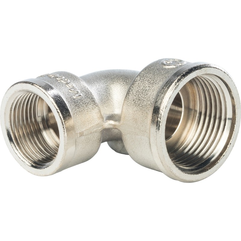 Угольник Stout SFT-0014-000134 1х3/4 дюйма никелированный с внутренней резьбой