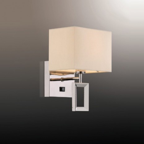 Бра с выключателем Odeon Light Atolo 2197/1W хром E14 40W 220V