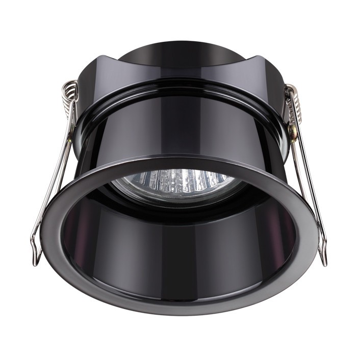 Светильник встраиваемый Novotech Butt 370449 NT19 216 жемчужный черный 50W 220V