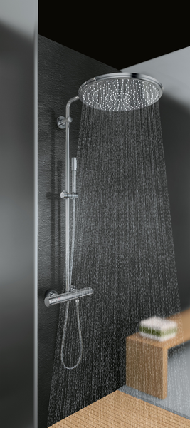 Стойка душевая Grohe Rainshower System 400 27174001 с термостатом