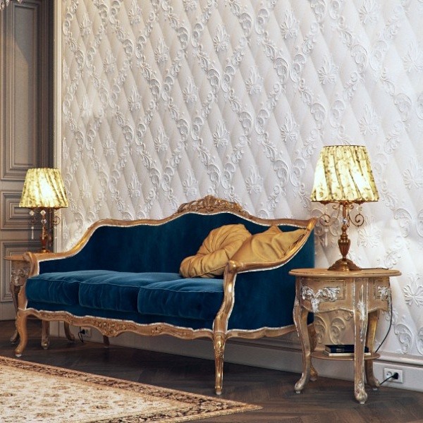 Дизайнерская 3D панель из гипса Artpole Marseille 600х600 мм