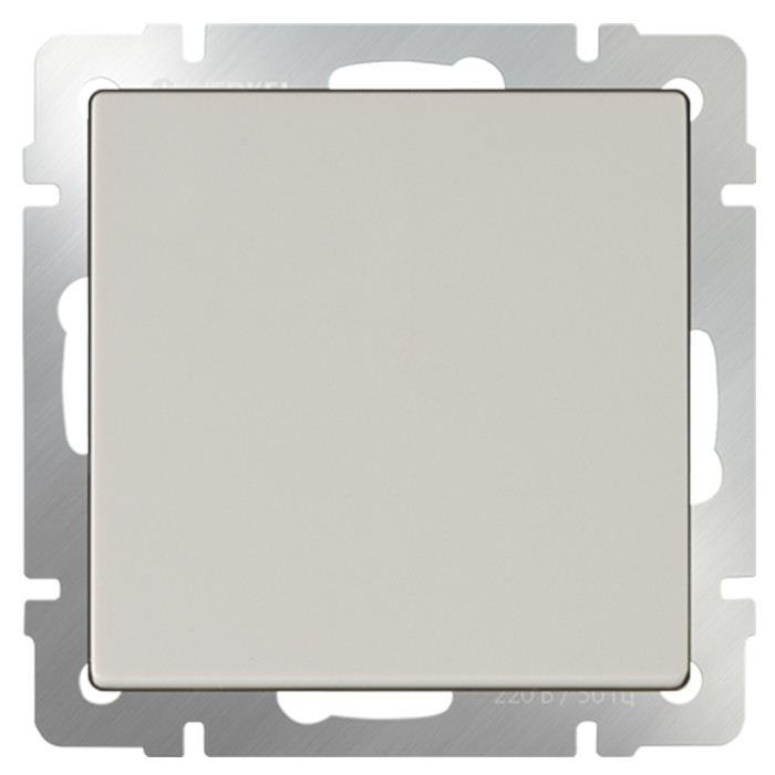 Механизм выключателя Werkel WL03-SW-1G-2W-ivory одноклавишный проходной Слоновая кость