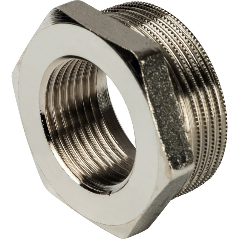 Футорка Stout SFT-0029-001121 1 1/2х1 дюйм никелированная