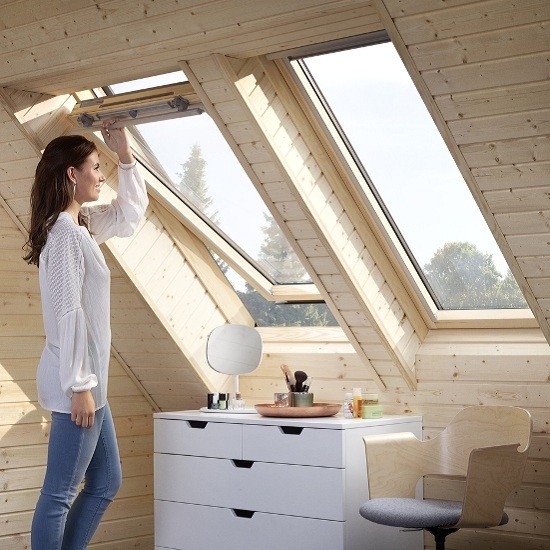 Окно мансардное Velux Optima Стандарт GZR 3050 (MR08) 780х1400 мм ручка сверху