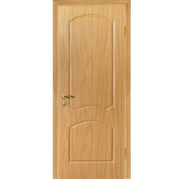 Дверное полотно Мариам Лидия ПВХ Миланский орех глухое 1900х550 мм