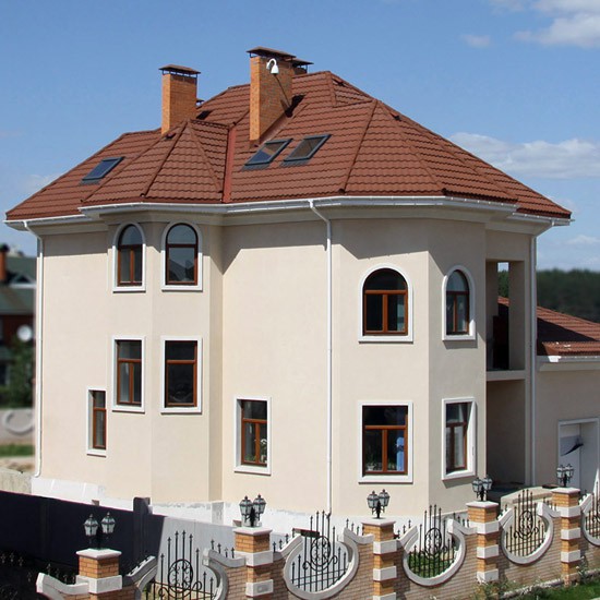 Черепица композитная Luxard Roman Бордо