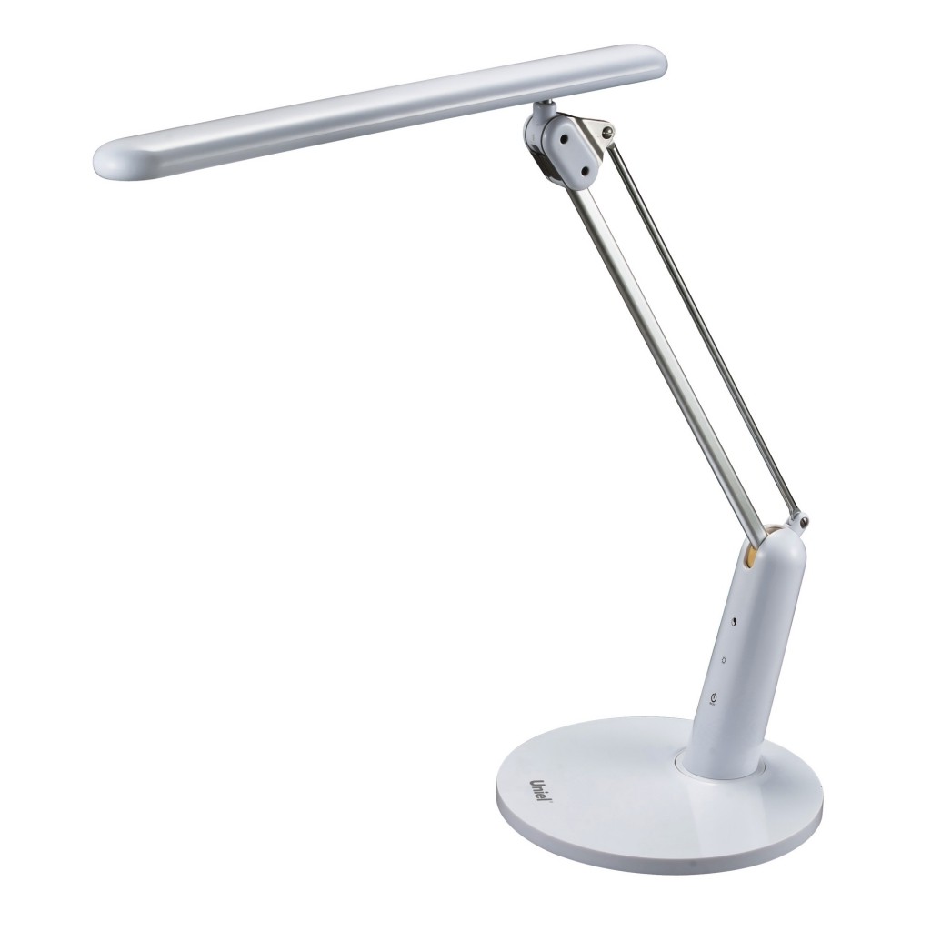 Настольная лампа Uniel LED Premium TLD-519 White белая LED 10W 220V