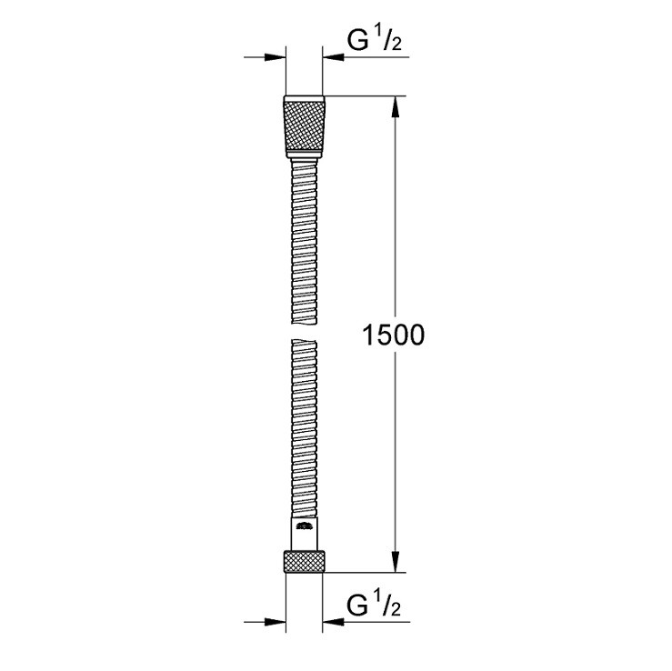 Душевой шланг Grohe Rotaflex 28409000 150 см