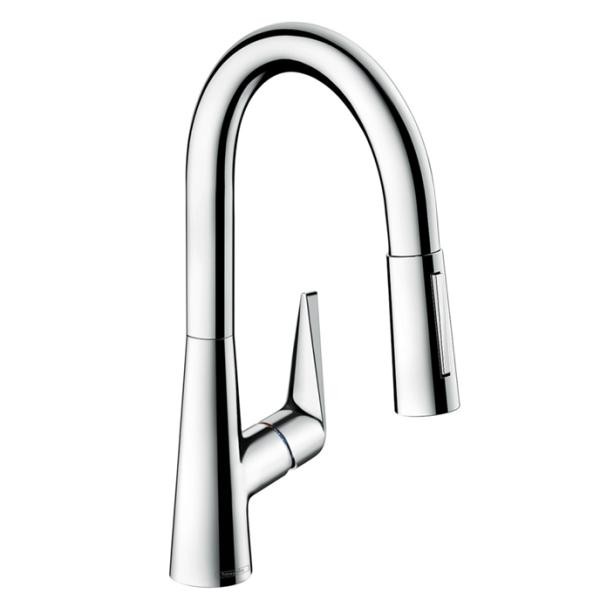 Смеситель для кухни Hansgrohe Talis S 160 72815000 с выдвижным изливом