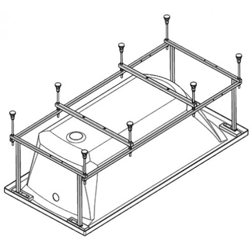 Монтажный комплект для ванны Roca Uno ZRU9302876 170х75 см