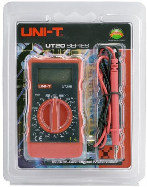 Мультиметр цифровой Uni-T UT20B