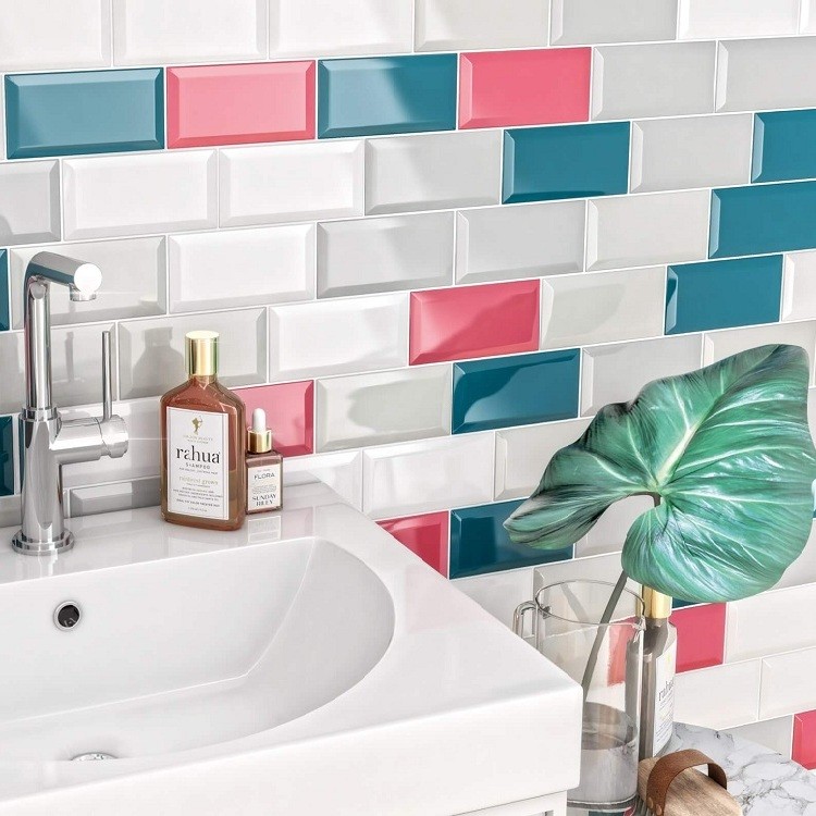 Плитка керамическая Kerama Marazzi 16056 Клемансо грань розовая 150х74 мм