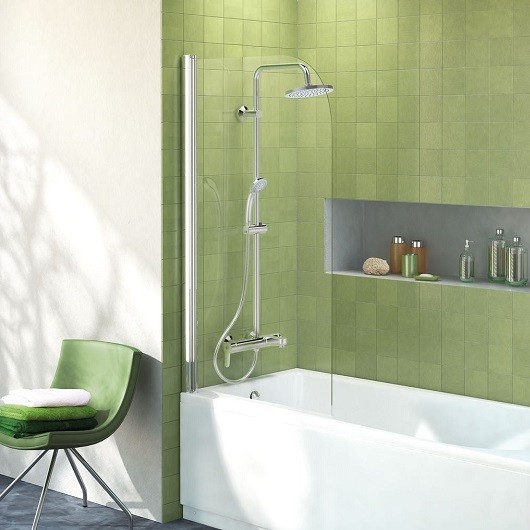 Стойка душевая Ideal Standard Idealrain Eco B1377AA с термостатическим смесителем