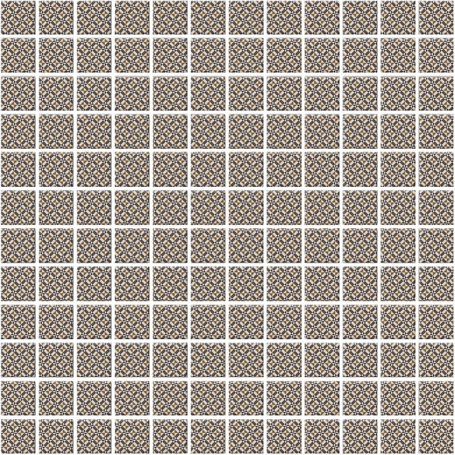 Плитка керамическая Kerama Marazzi 20104 Кастелло орнамент бежевая 298х298 мм