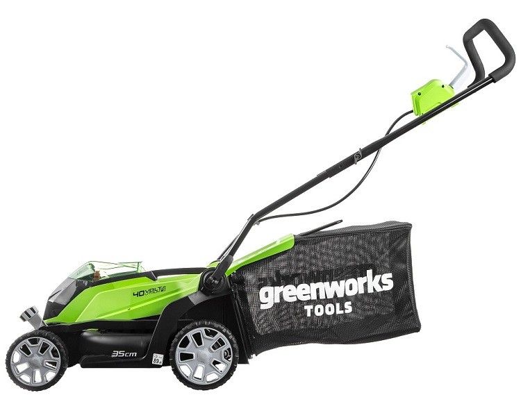 Газонокосилка аккумуляторная Greenworks G40LM41