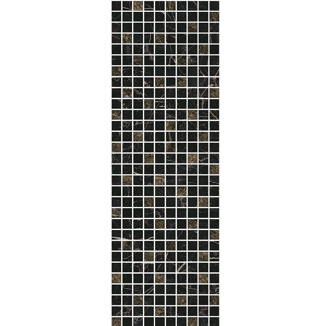 Плитка керамическая Kerama Marazzi MM12111 Астория мозаичная черная 750х250 мм